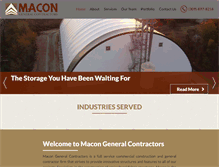 Tablet Screenshot of macongc.com